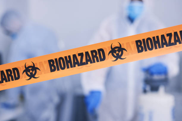 Professional Infectious Disease Decontamination technician working in Jackson, MI